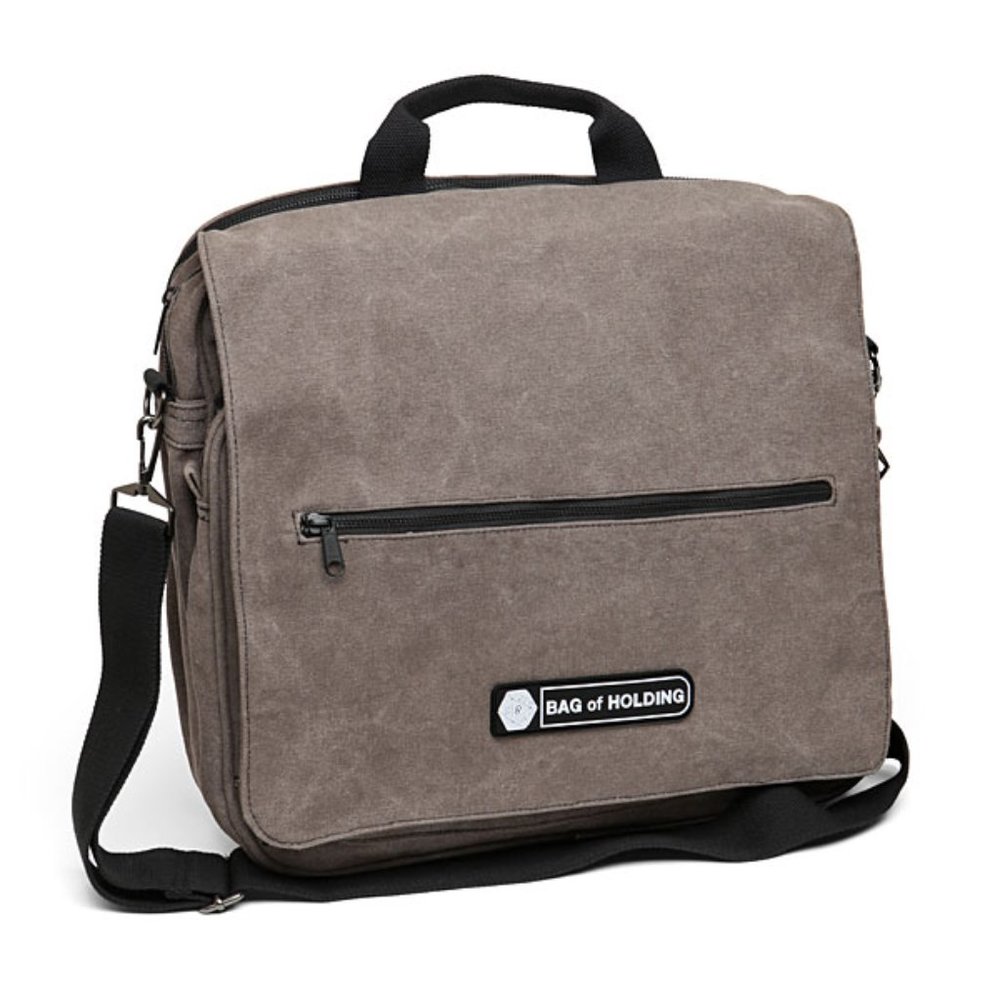 Thinkgeek DnD Bag of Holding canvas messenger laptop bag
